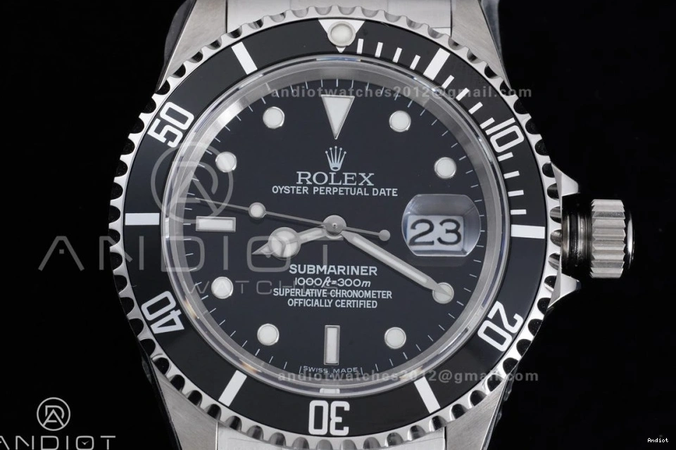 1:1 16610 Engraving Bracelet Submariner 904L TMF on Rehaut Edition SS Steel LN SH3135 Black No Best 1130